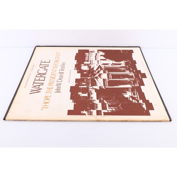 John W. Dean III Watergate Vol 3, I Hope The President Is Forgiven 12" LP Record - Picture 3 of 12